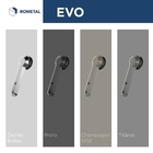 Sistema Deslizante Evo | P/ 1 Porta De 40 A 60kg | Preto | Ba